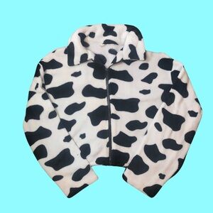 MakeMeChic Sold Out Fall Jackets Western Cowgirl Print SUPER Soft Jacket Size L